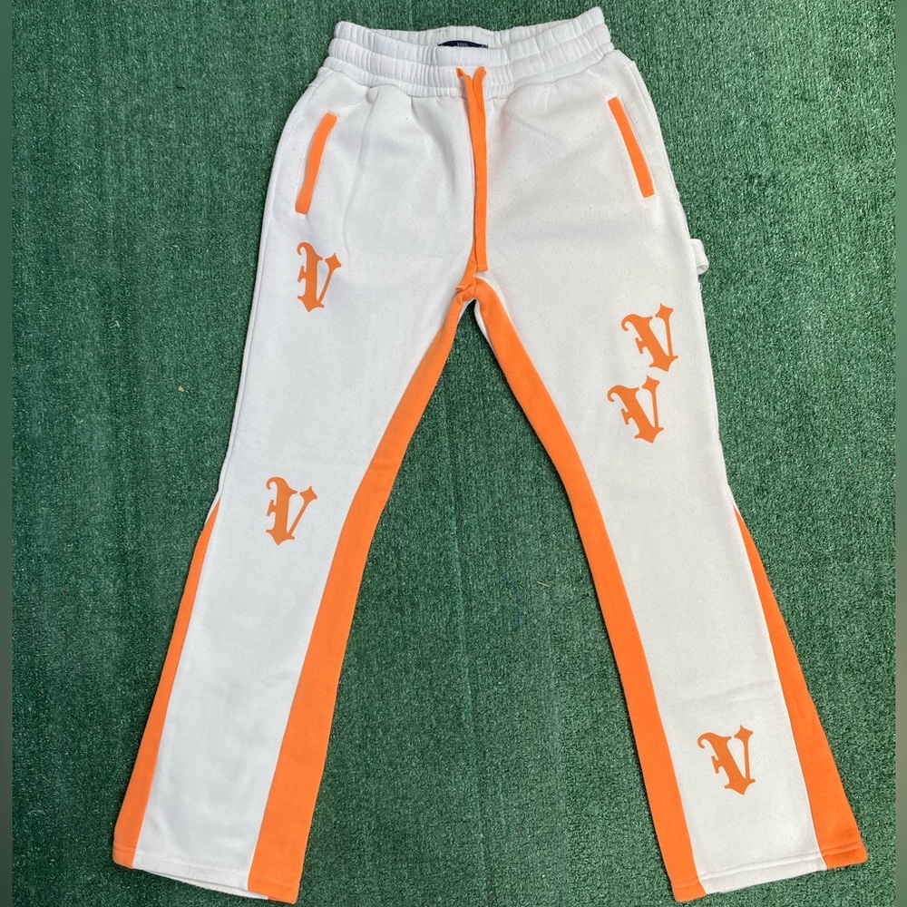 Flared sweatpants